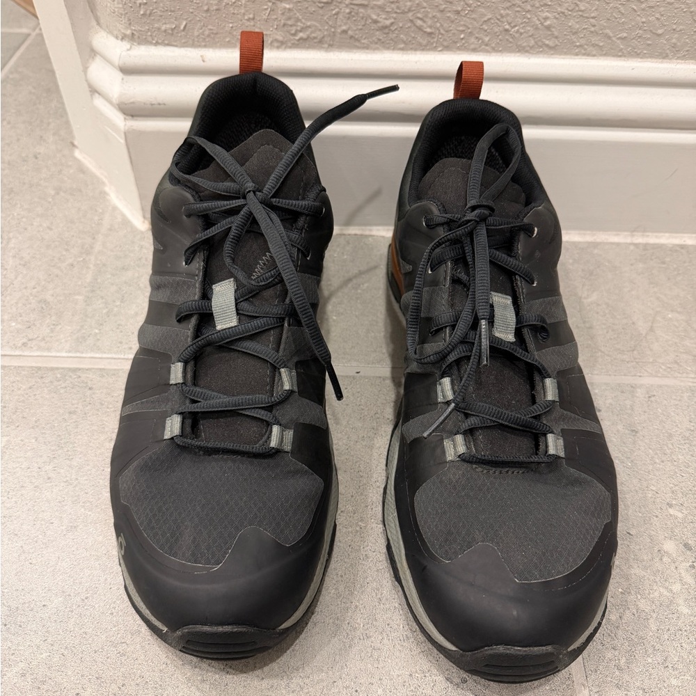 Oboz Arete Low B-Dry Hiking Shoes Mens 11 Waterproof Outdoor Trail Sneaker